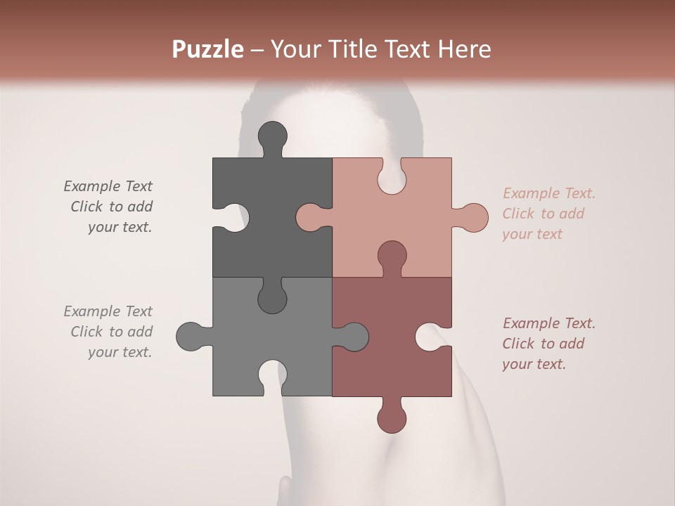 Human Person Undress PowerPoint Template