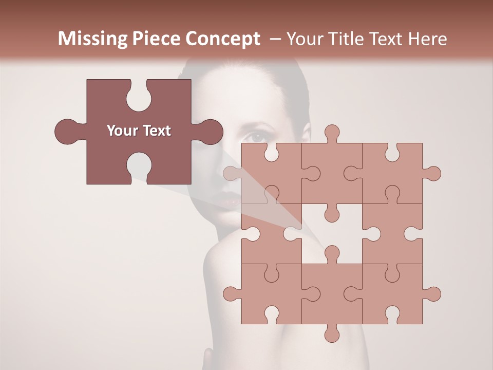 Human Person Undress PowerPoint Template