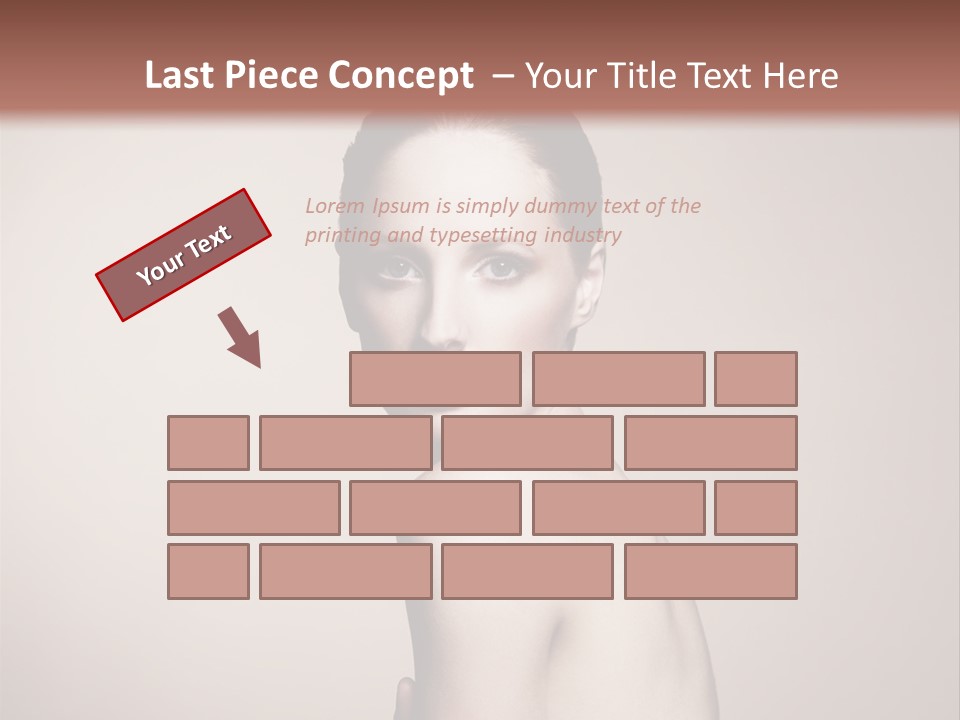 Human Person Undress PowerPoint Template