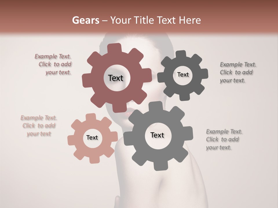 Human Person Undress PowerPoint Template