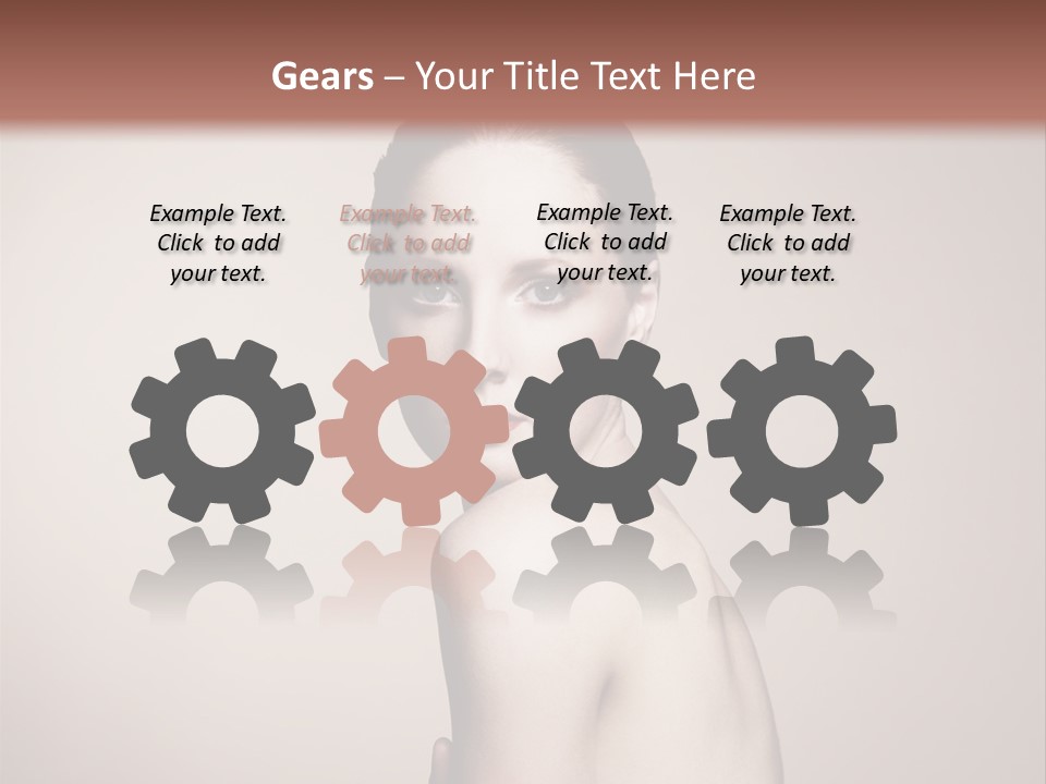 Human Person Undress PowerPoint Template