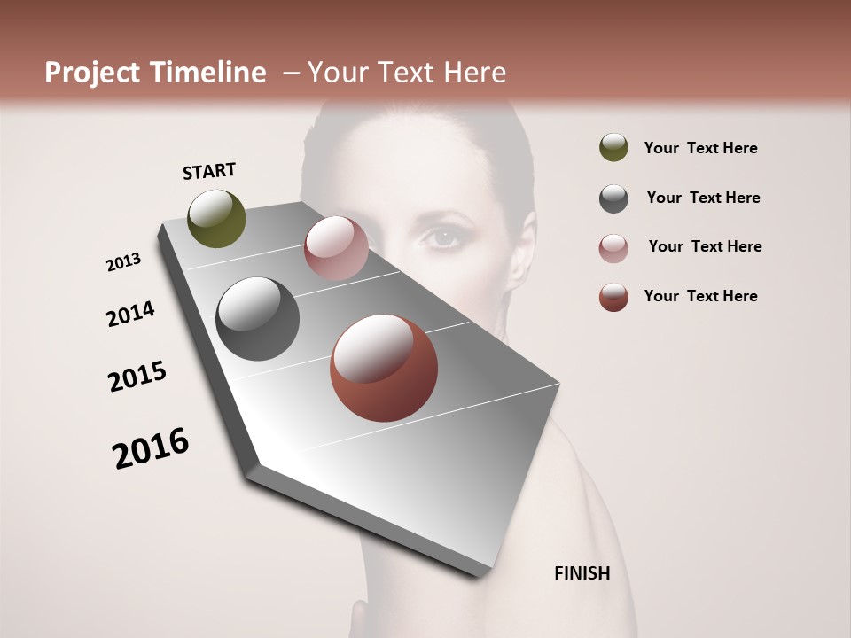 Human Person Undress PowerPoint Template