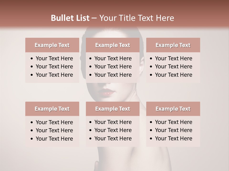 Human Person Undress PowerPoint Template