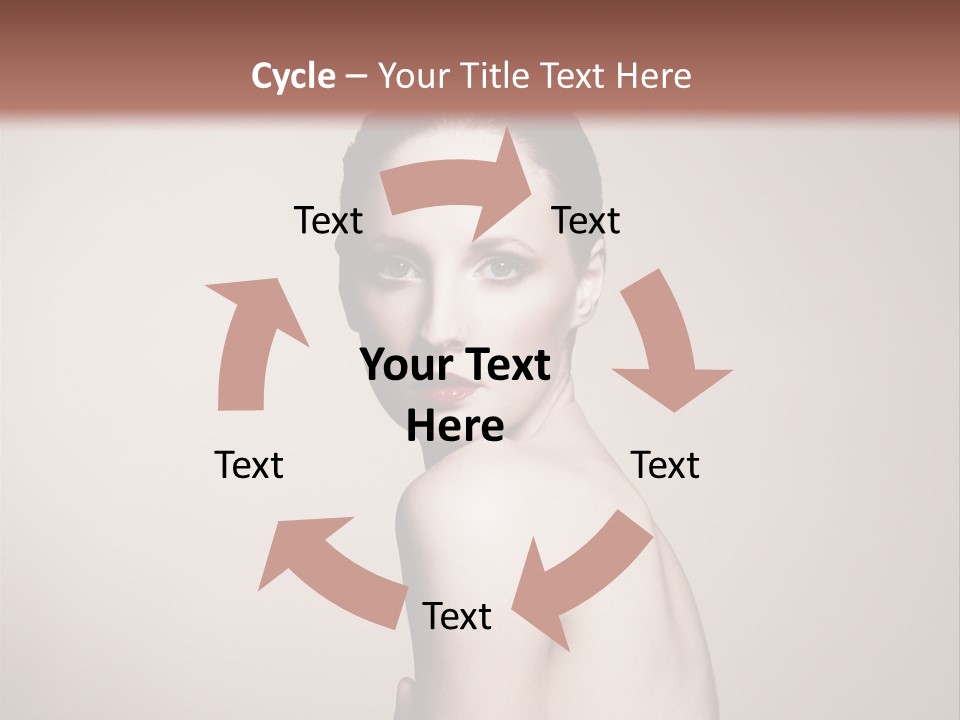 Human Person Undress PowerPoint Template