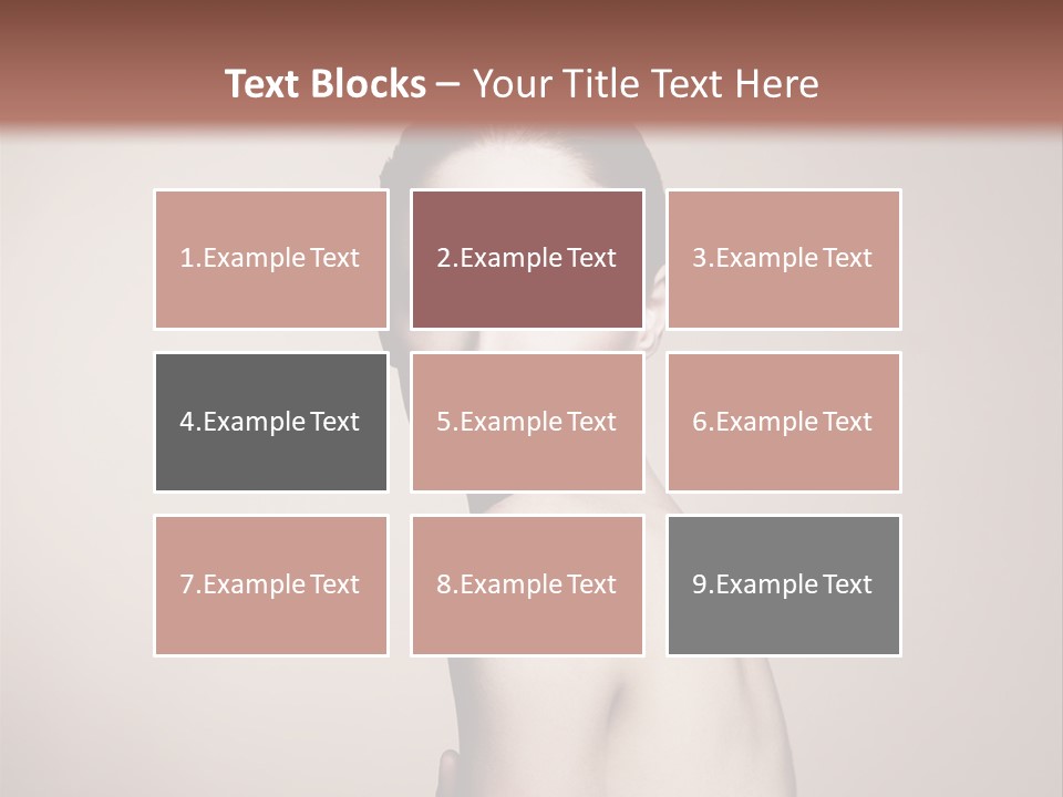 Human Person Undress PowerPoint Template