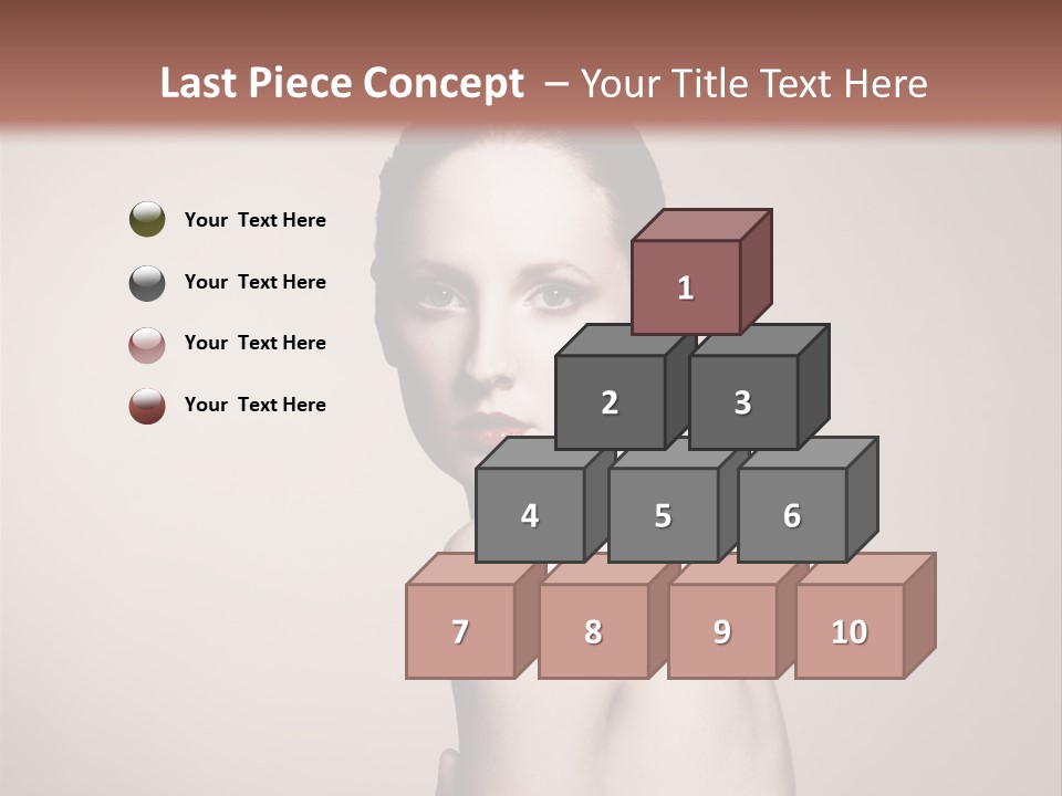 Human Person Undress PowerPoint Template