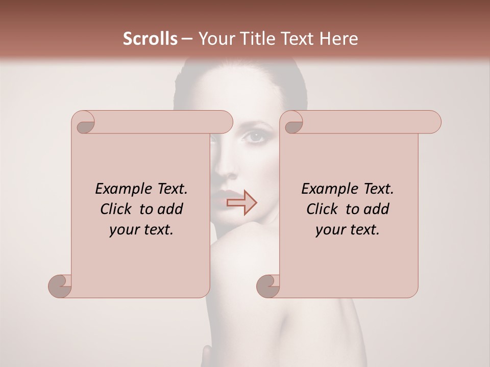 Human Person Undress PowerPoint Template