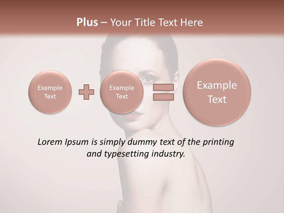Human Person Undress PowerPoint Template