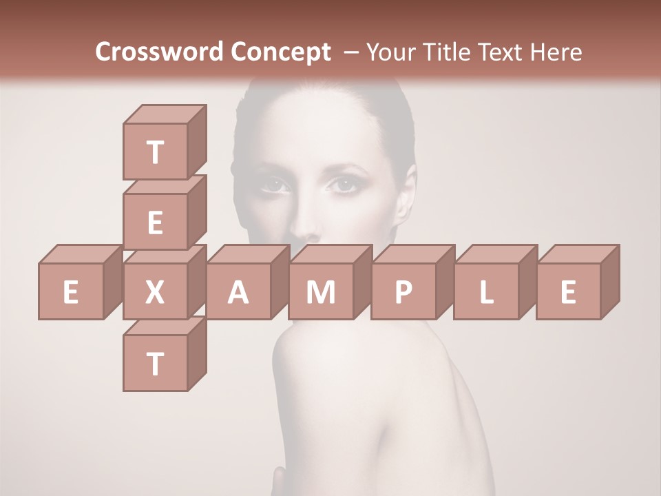 Human Person Undress PowerPoint Template