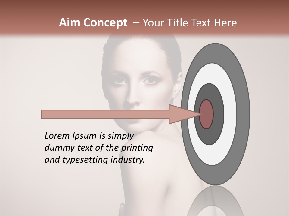 Human Person Undress PowerPoint Template