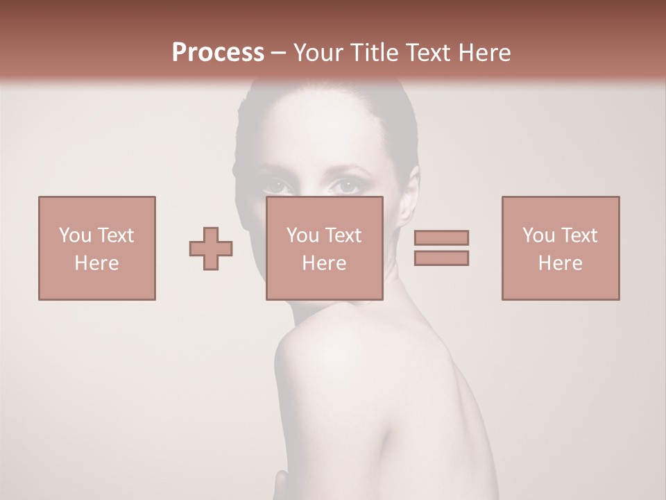 Human Person Undress PowerPoint Template