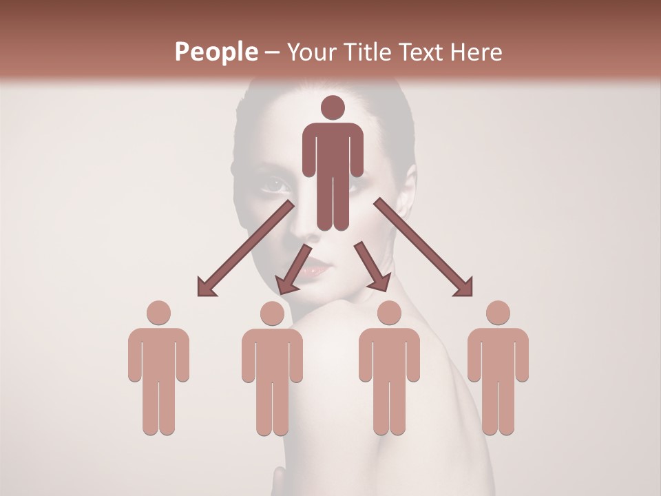 Human Person Undress PowerPoint Template