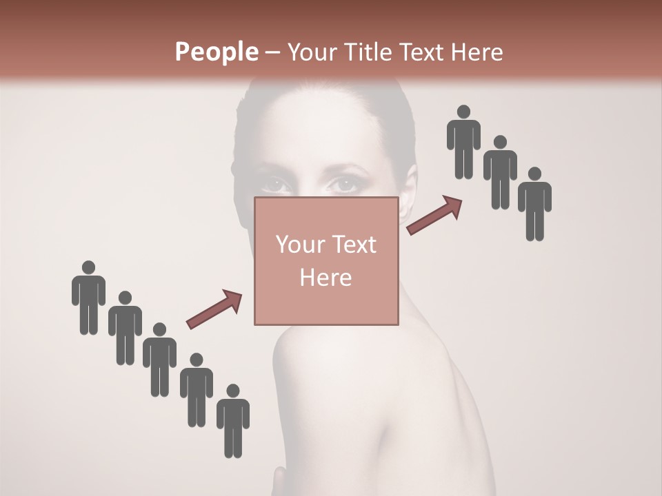 Human Person Undress PowerPoint Template