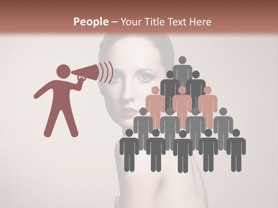 Human Person Undress PowerPoint Template
