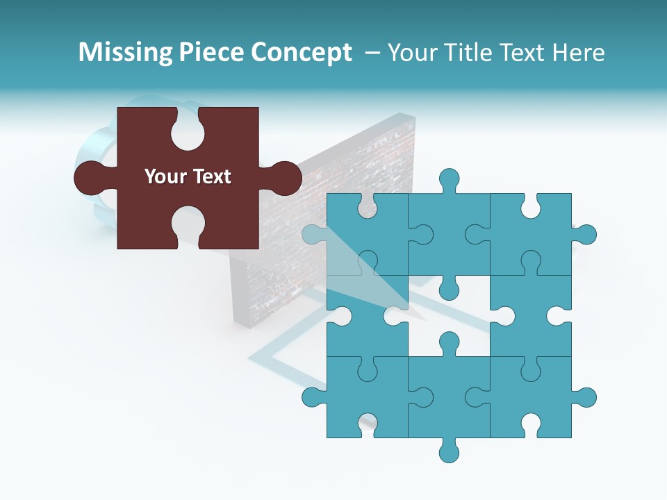 Computer Equipment Center Using Computer PowerPoint Template