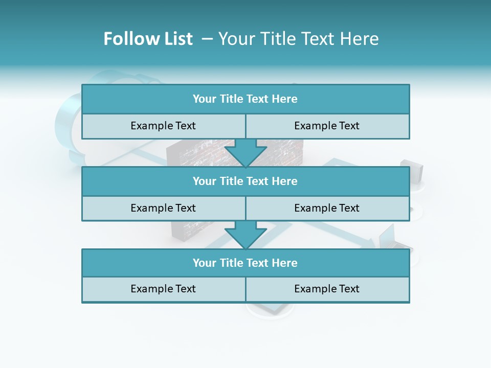 Computer Equipment Center Using Computer PowerPoint Template