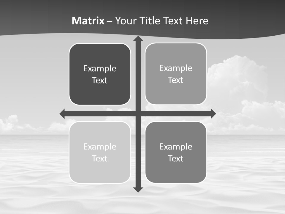 Ocean Idyllic Blue PowerPoint Template