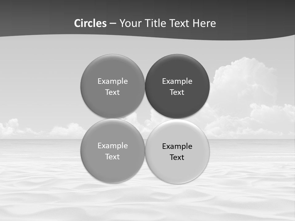 Ocean Idyllic Blue PowerPoint Template