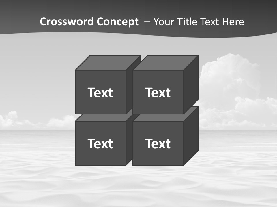 Ocean Idyllic Blue PowerPoint Template