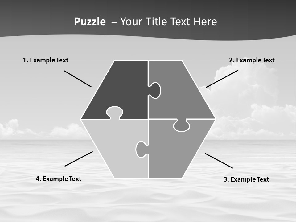 Ocean Idyllic Blue PowerPoint Template