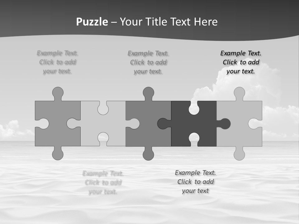 Ocean Idyllic Blue PowerPoint Template