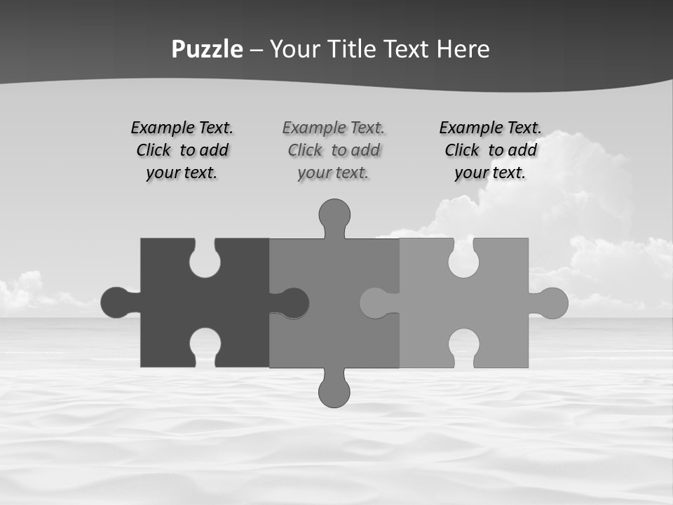 Ocean Idyllic Blue PowerPoint Template