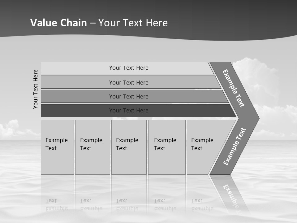 Ocean Idyllic Blue PowerPoint Template