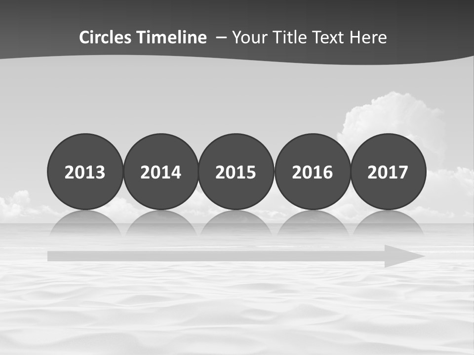 Ocean Idyllic Blue PowerPoint Template