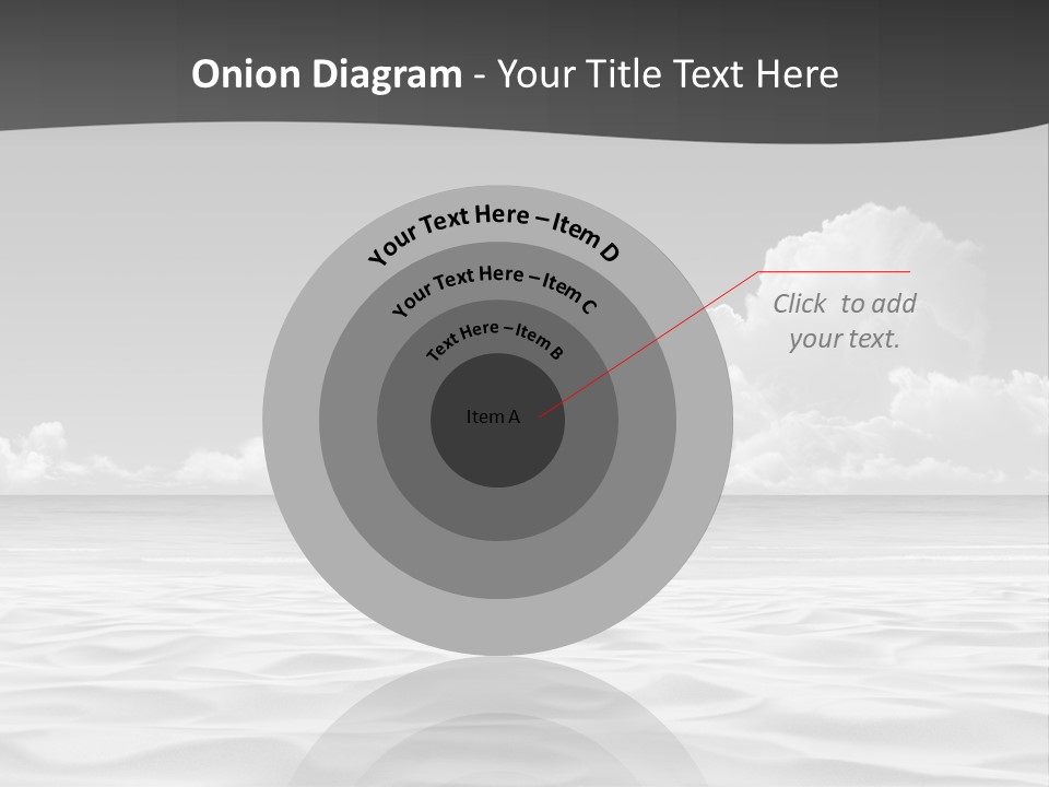 Ocean Idyllic Blue PowerPoint Template