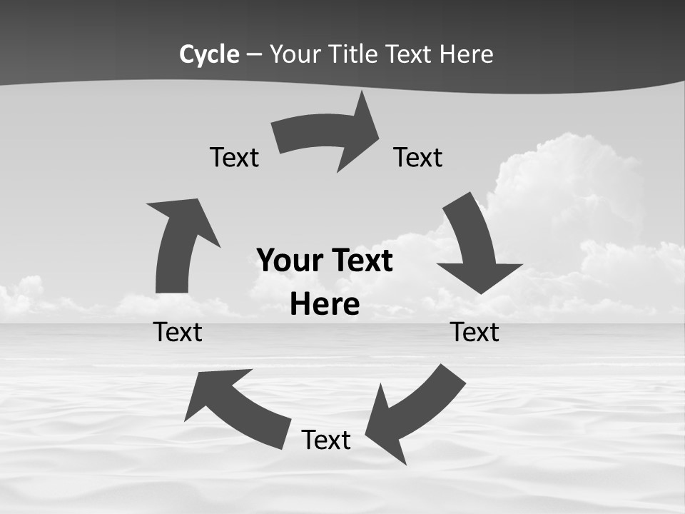 Ocean Idyllic Blue PowerPoint Template