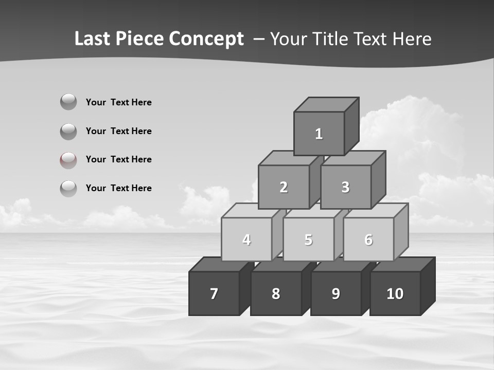 Ocean Idyllic Blue PowerPoint Template