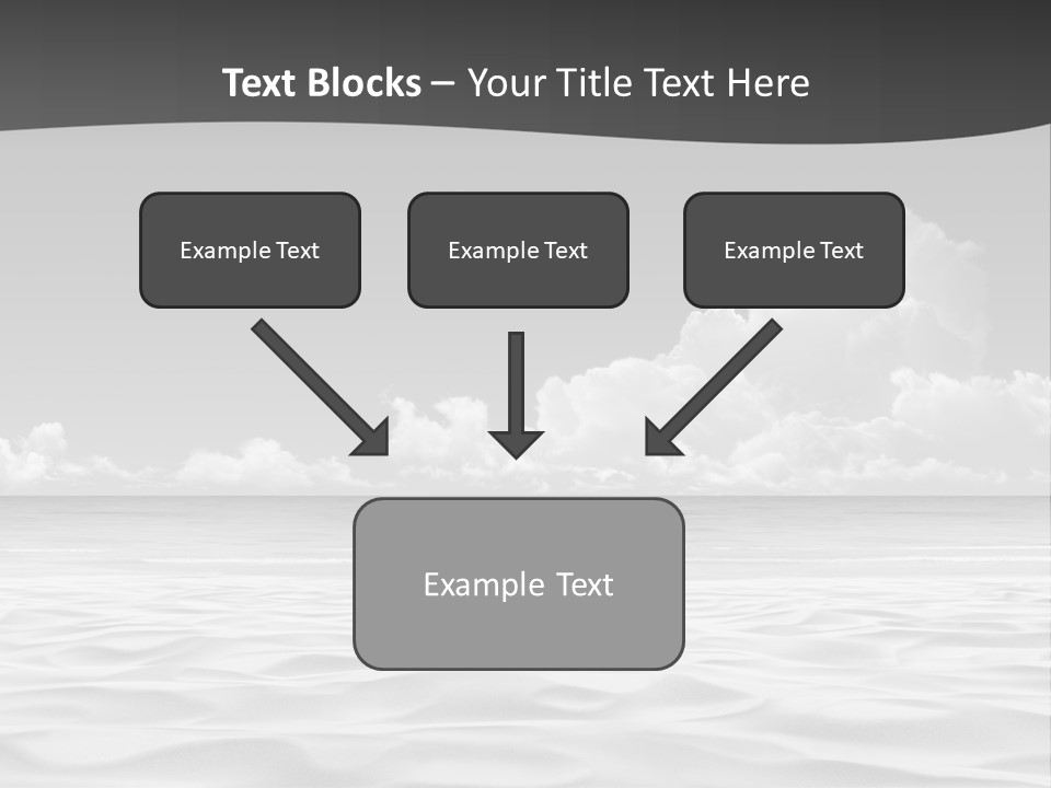 Ocean Idyllic Blue PowerPoint Template