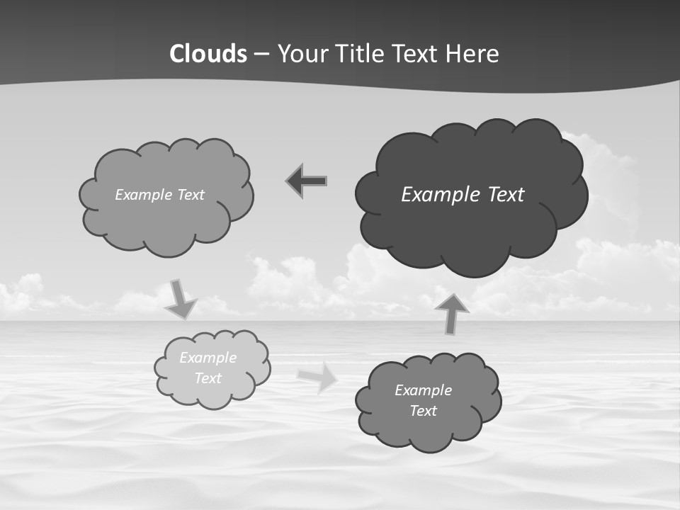 Ocean Idyllic Blue PowerPoint Template