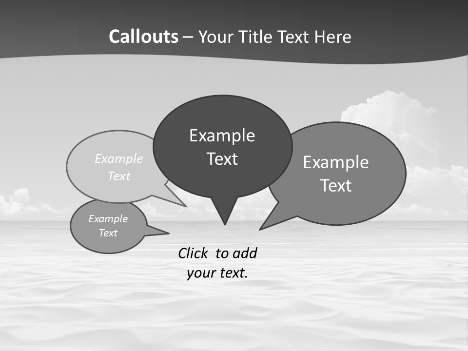 Ocean Idyllic Blue PowerPoint Template