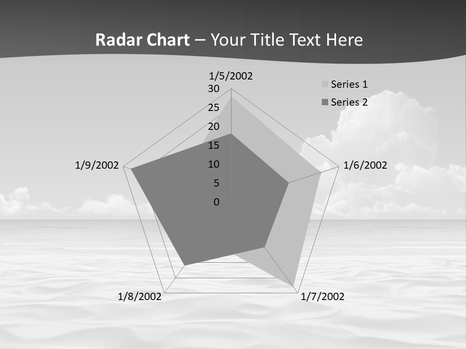 Ocean Idyllic Blue PowerPoint Template