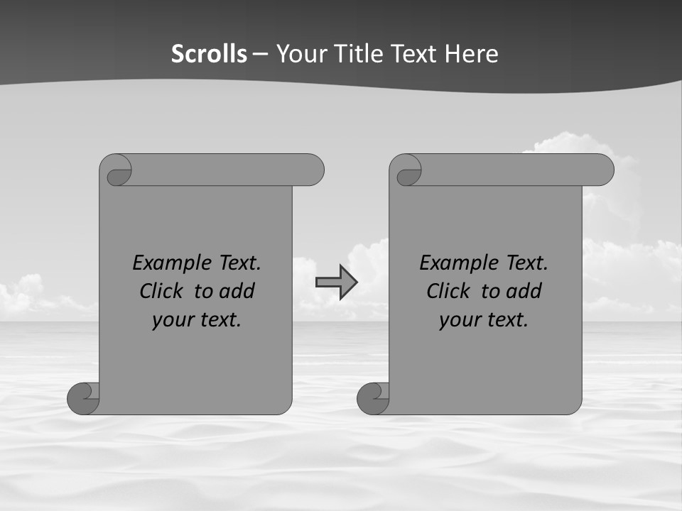 Ocean Idyllic Blue PowerPoint Template