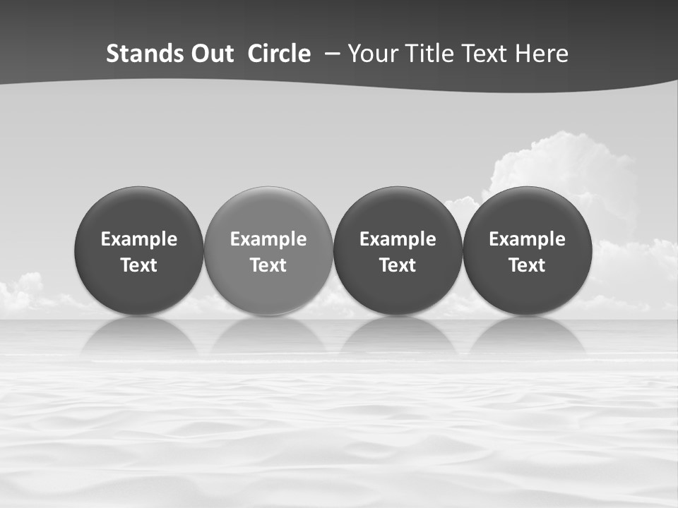 Ocean Idyllic Blue PowerPoint Template