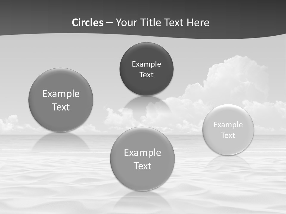 Ocean Idyllic Blue PowerPoint Template