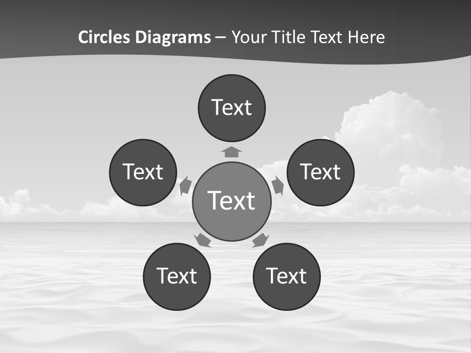 Ocean Idyllic Blue PowerPoint Template