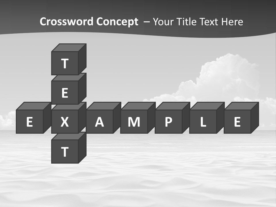 Ocean Idyllic Blue PowerPoint Template