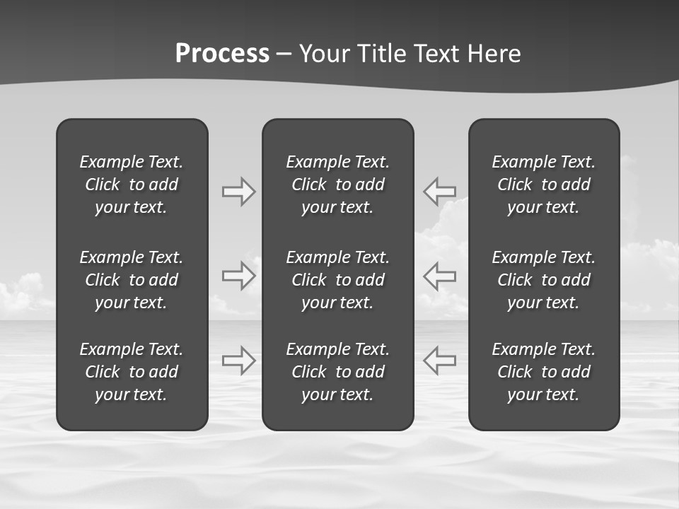 Ocean Idyllic Blue PowerPoint Template