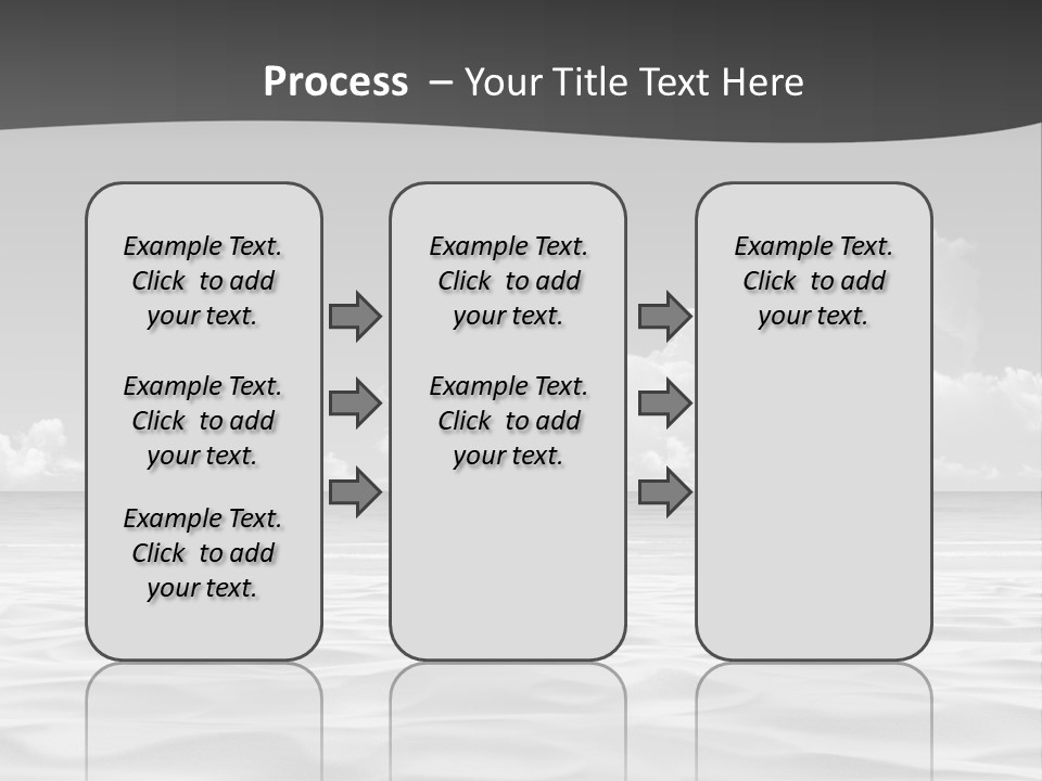 Ocean Idyllic Blue PowerPoint Template