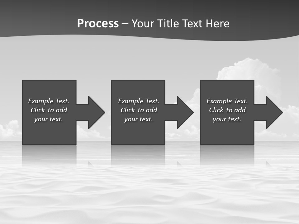 Ocean Idyllic Blue PowerPoint Template