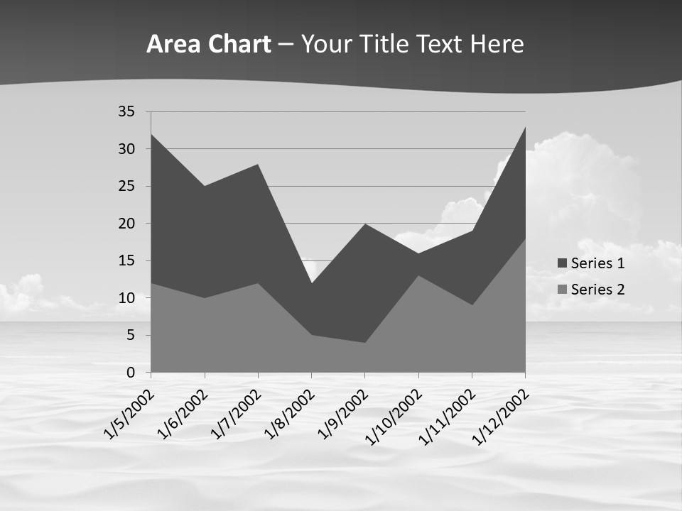 Ocean Idyllic Blue PowerPoint Template