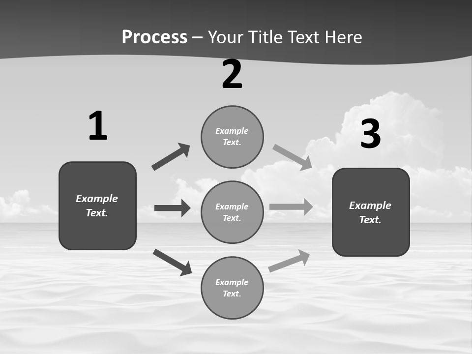 Ocean Idyllic Blue PowerPoint Template