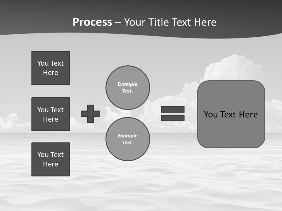 Ocean Idyllic Blue PowerPoint Template