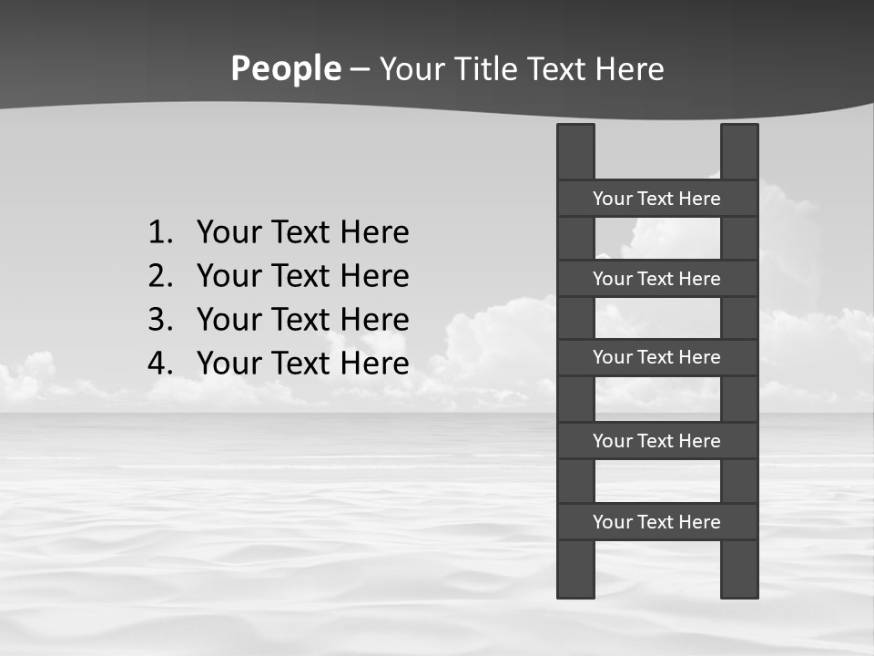 Ocean Idyllic Blue PowerPoint Template