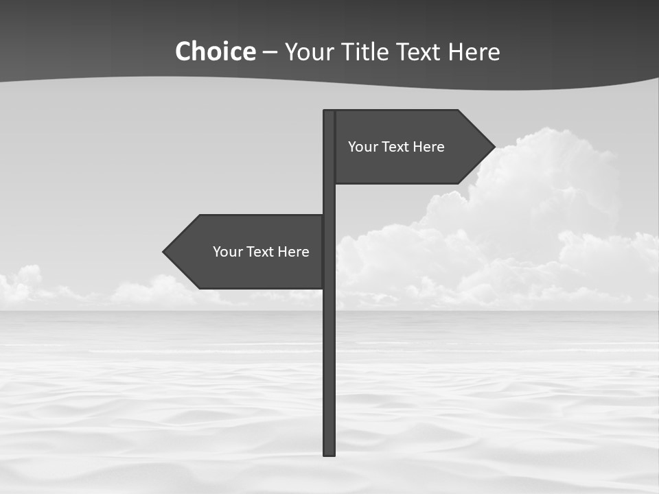 Ocean Idyllic Blue PowerPoint Template