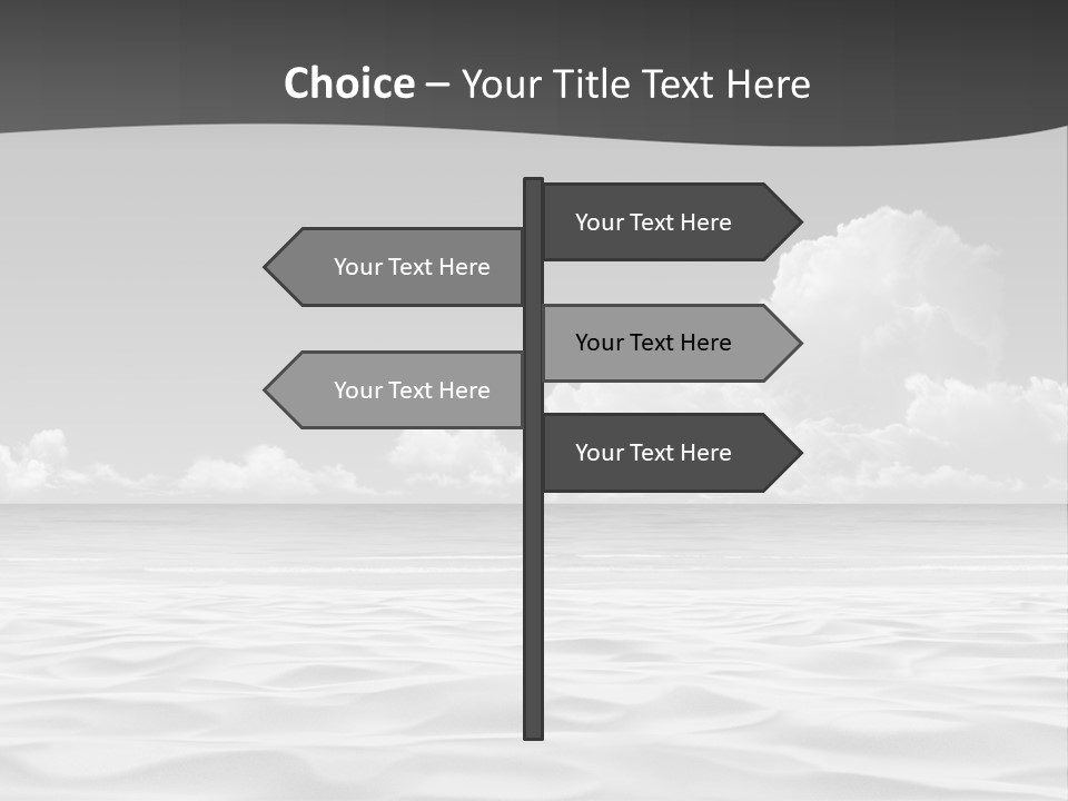 Ocean Idyllic Blue PowerPoint Template