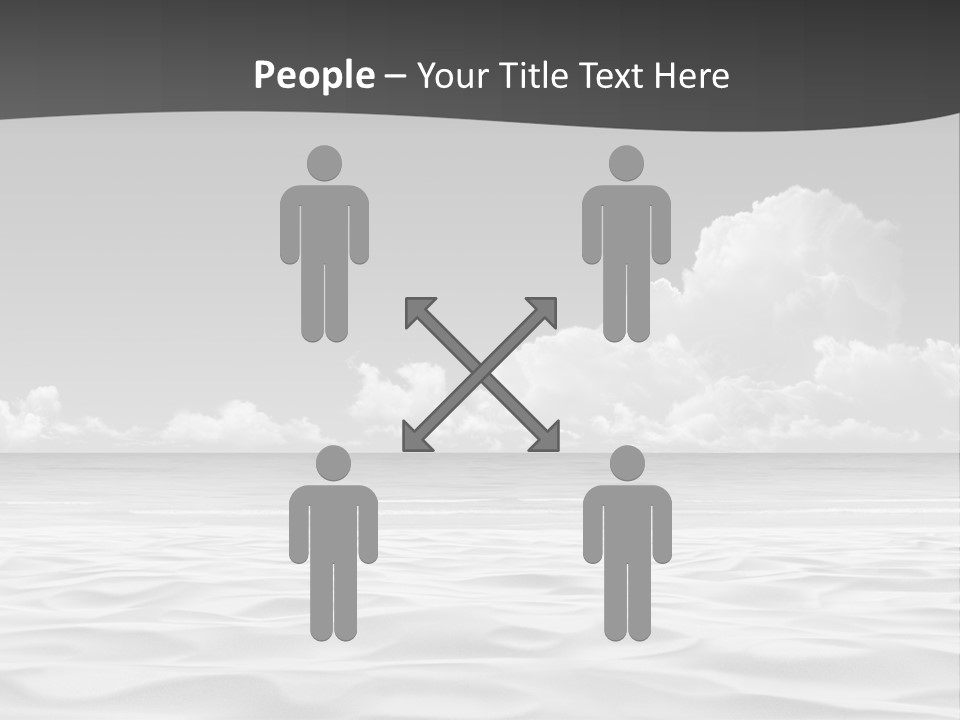 Ocean Idyllic Blue PowerPoint Template